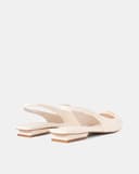 Giày Búp Bê Slingback Khoá Trang Trí Juno