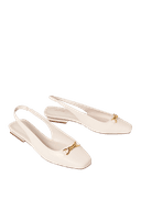 Giày Búp Bê Slingback Khoá Trang Trí Juno