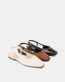 Giày Búp Bê Phối Nơ Trang Trí