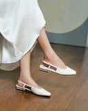 Giày Búp Bê Phối Nơ Trang Trí