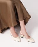 Giày Cao Gót Phối Liệu