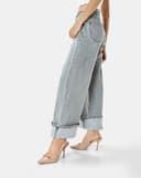 Giày Cao Gót Slingback Trang Trí Khóa