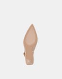 Giày Cao Gót Slingback Trang Trí Khóa