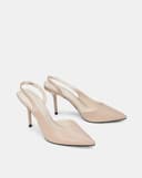 Giày Cao Gót Slingback Gót Thanh