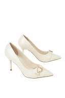 Giày Cao Gót Pump Phối Khoá Trang Trí