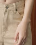 Quần dài lật gấu