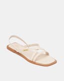 Giày Sandal Sơn Viền Phối Khoá Trang Trí