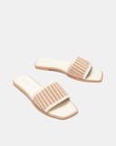 Giày Sandal Quai Dệt Pattern Sọc