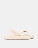Giày Sandal Quai Chéo Hiệu Ứng Phồng