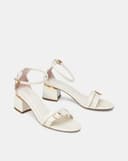 Giày Sandal Phối Khoá Trang Trí
