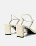 Giày Sandal Gót Cao Quai Ngang