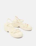 Giày Sandal Đế Xuồng Quai Dây