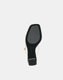 Giày Sandal Gót Vuông Phối Quai Kiểu