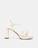 Giày Sandal Đế Đúp Phối Quai Đính Đá