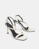 Giày Sandal Mũi Vuông Quai Chéo