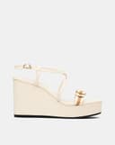 Giày Sandal Đế Xuồng Quai Sọc