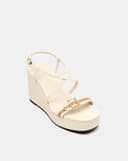 Giày Sandal Đế Xuồng Quai Sọc