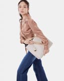 Túi Xách Lớn Tote Lớn Gắn Charm Trang Trí