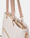 Túi Xách Lớn Tote Lớn Gắn Charm Trang Trí