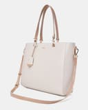 Túi Xách Lớn Tote Lớn Gắn Charm Trang Trí