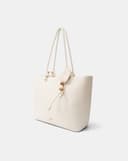 Túi Xách Lớn Phối Charm Trang Trí