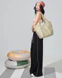 Túi Xách Lớn Tote Bag Nhiều Ngăn