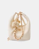 Túi Xách Nhỏ Hobo Phối Charm Strawberry