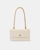 Túi Xách Nhỏ Đeo Vai Phối Khoá Trang Trí