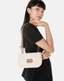 Túi Xách Nhỏ Phối Khoá Trang Trí