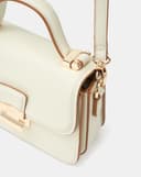 Túi Xách Nhỏ Top Handle Trang Trí Khoá