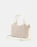 Túi Xách Nhỏ Phối Tay Cầm Xoắn