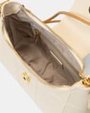 Túi Xách Nhỏ Dập Hoạ Tiết Ô Vuông