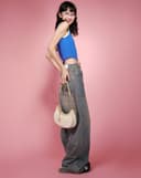 Túi Xách Nhỏ Shoulder Strap Thêu Icon Logo