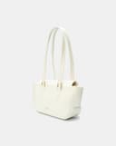 Túi Xách Nhỏ Đeo Vai Phối Nắp Trang Trí Charm Juno