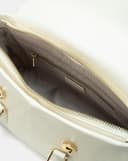 Túi Xách Nhỏ Đeo Vai Phối Nắp Trang Trí Charm Juno