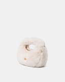 Túi Xách Nhỏ Hobo Phối Lông