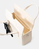 Túi Xách Nhỏ Dạng Hộp Trang Trí Charm Nơ