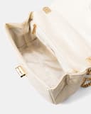 Túi Xách Nhỏ Nắp Gập Trang Trí Khoá