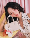 Túi Xách Nhỏ Form Bowling Phối Charm