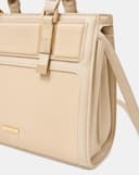 Túi Xách Trung Phối Tay Cầm Cách Điệu