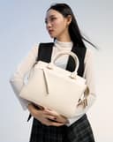 Túi Xách Trung Phối Tay Cầm