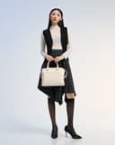 Túi Xách Trung Phối Tay Cầm