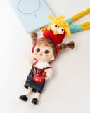 Móc khóa búp bê trang trí