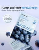 Mặt nạ Colorkey Luminous Blueberry Pdrn Drink Up Facial Mask - Hộp 10 miếng