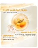 Mặt nạ Colorkey Luminous Rice Pdrn Tone Up Facial Mask - Hộp 10 miếng