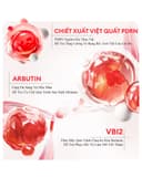 Mặt nạ Colorkey Luminous Pomegranate Pdrn Glow-Boosting Facial Mask - Hộp 10 miếng