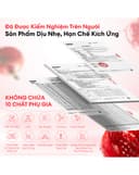 Mặt nạ Colorkey Luminous Pomegranate Pdrn Glow-Boosting Facial Mask - Hộp 10 miếng