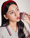 Mút Trang Điểm Horus Coffee Make Up Sponge - Mocha - Hình Vát Chéo Màu Nâu