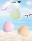 Bông Mút Trang Điểm Horus Mochi Fluffy Sponge - Matcha