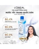 Nước Tẩy Trang L'Oreal Làm Sạch Sâu Trang Điểm 400ml